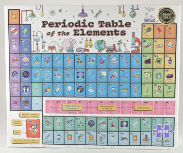 Periodic Table of Elements 1000 Pc Puzzle
